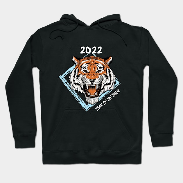 2022 Year of The Tiger Hoodie by euheincaio